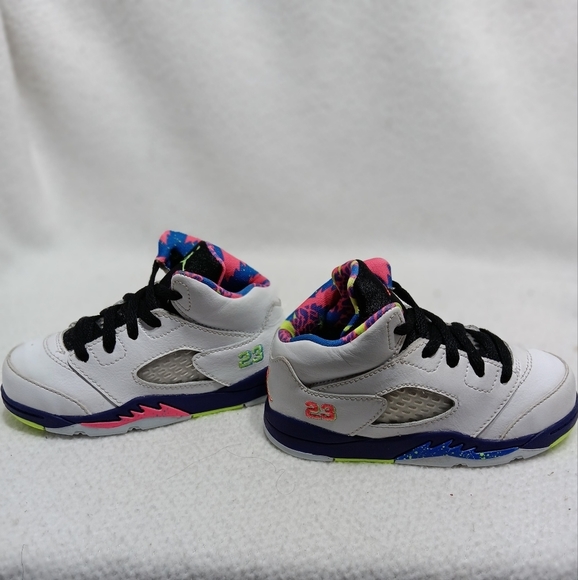 Air Jordan 5 Retro TD Alternate BelAir - Kids - Picture 11 of 12
